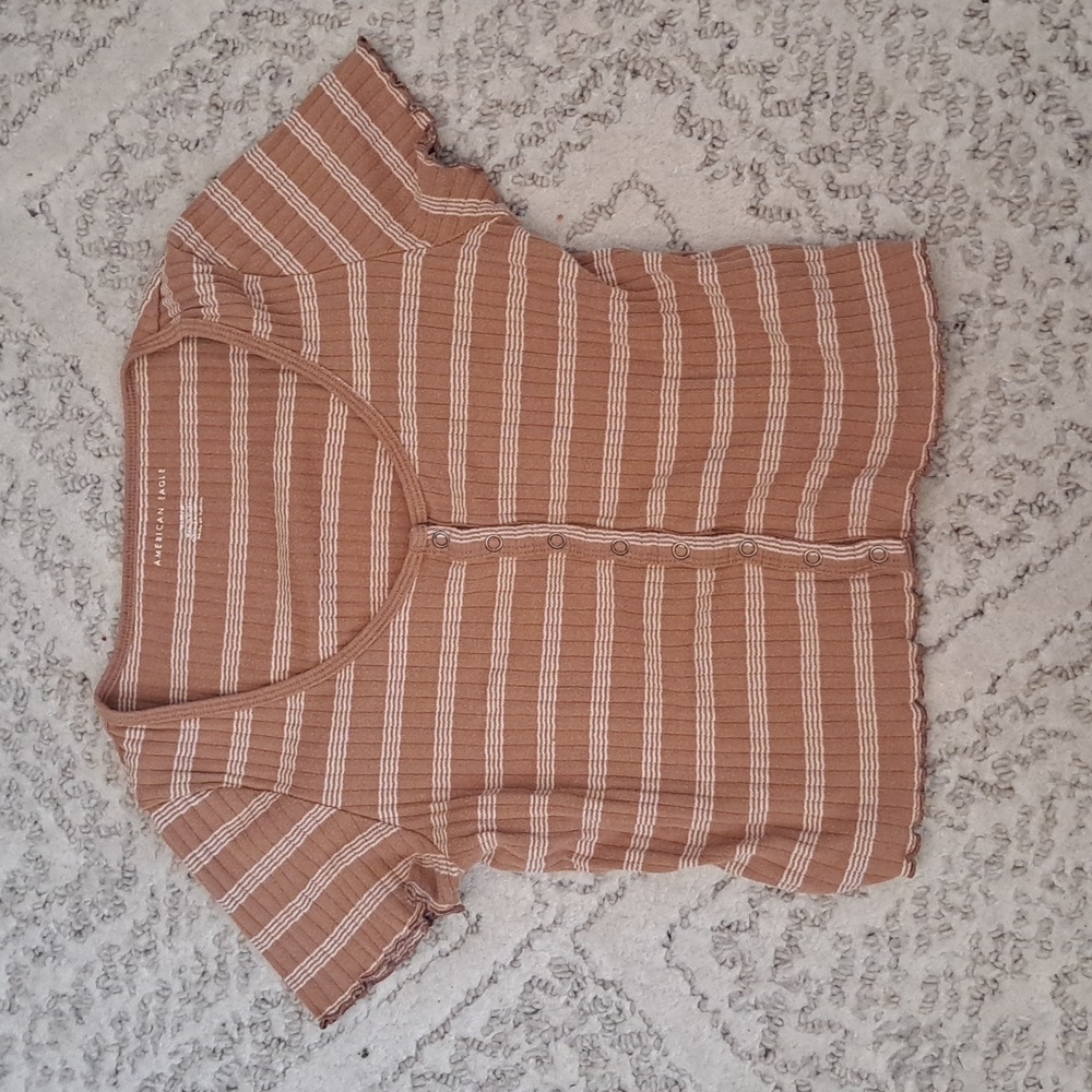 AE striped baby tee